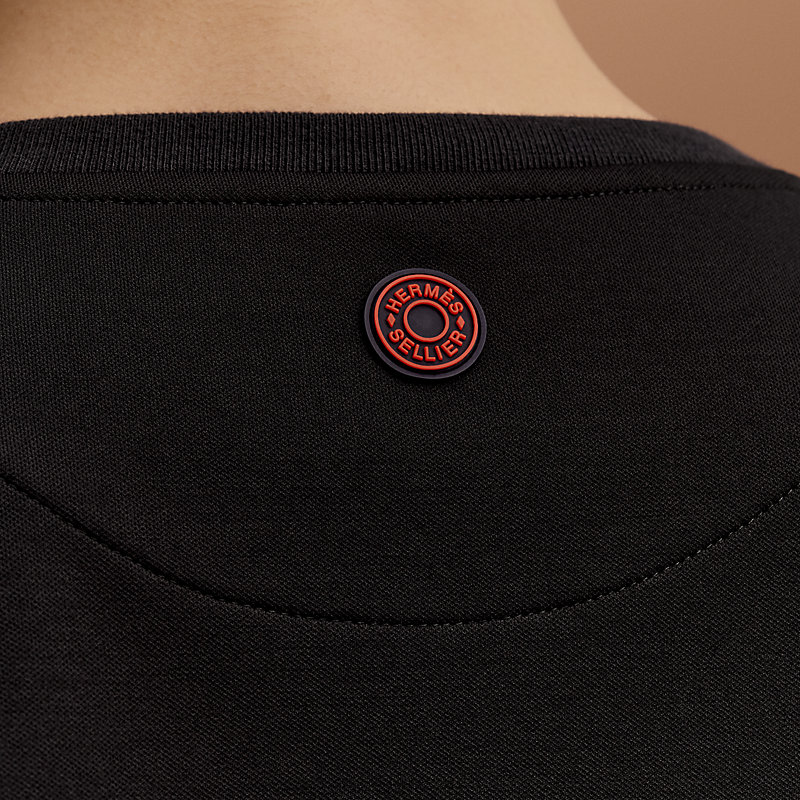 Training t-shirt - Black | Hermès USA